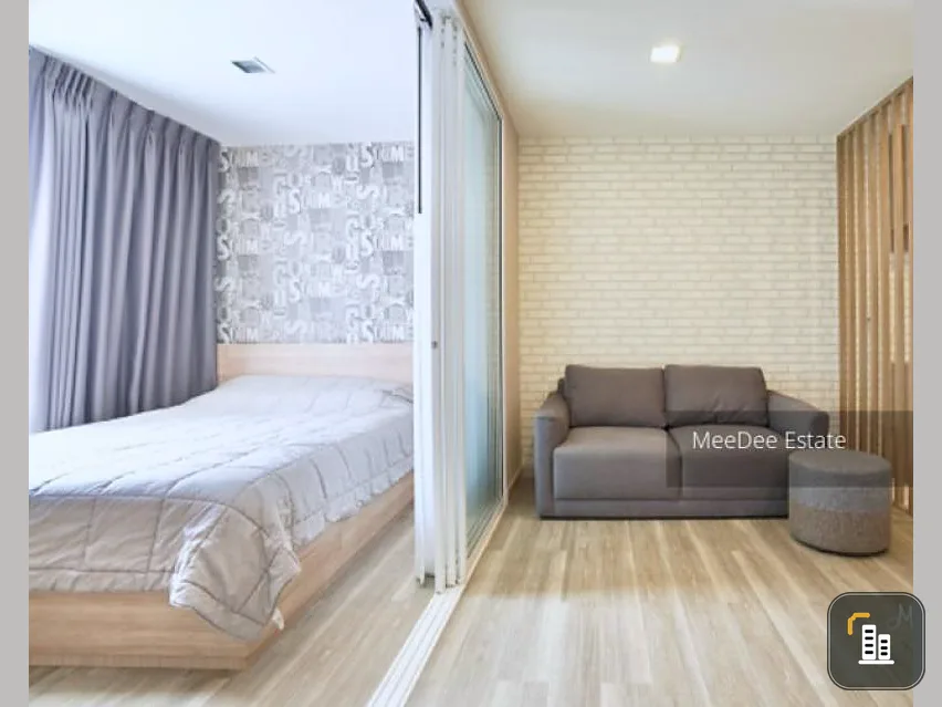 Quick sale !!! Condo Monique Sukhumvit 64, 5th floor, minimalist Japanese style, fully furnished.