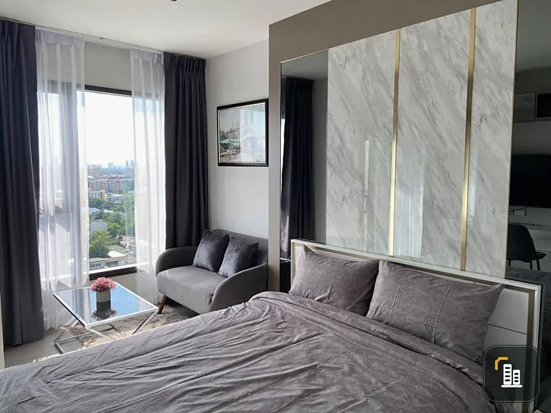 Open for rent !!! Condo Life Sukhumvit 62, beautiful room, good view, convenient transportation, ready to book !!!