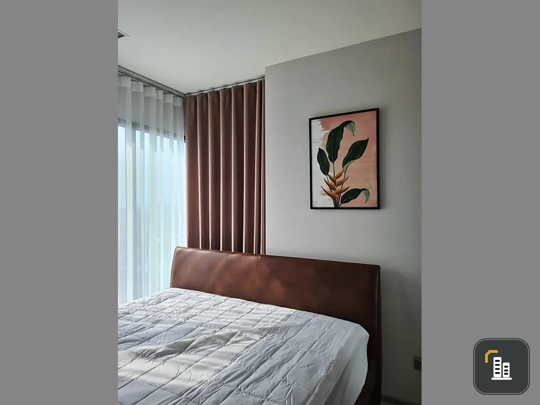 Urgent for rent !! Condo Life Sukhumvit 62, high floor, well built-in furniture. Complete sets of electrical appliances near BTS Bang Chak, book now !!