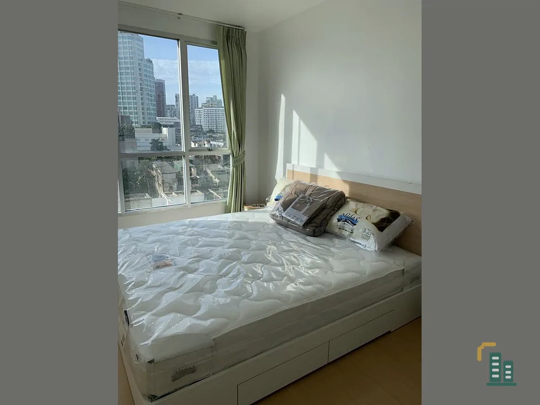 Condo for rent, Life @ Sukhumvit 65, beautiful view, fully furnished, warm atmosphere.