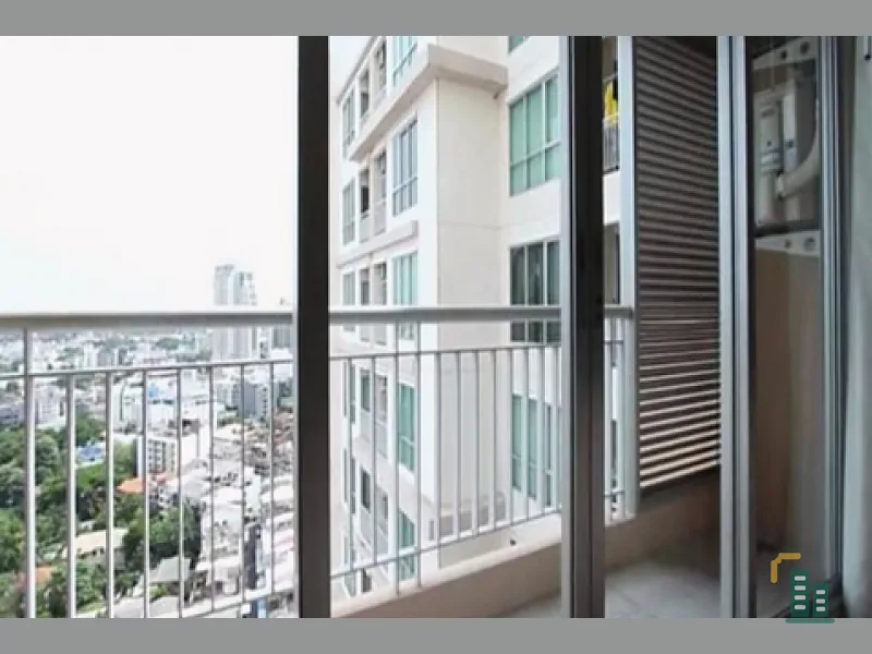 Condo for rent, Life @ Sukhumvit 65, high floor, good wind, full furniture. Electrical appliances, ready to be missed.