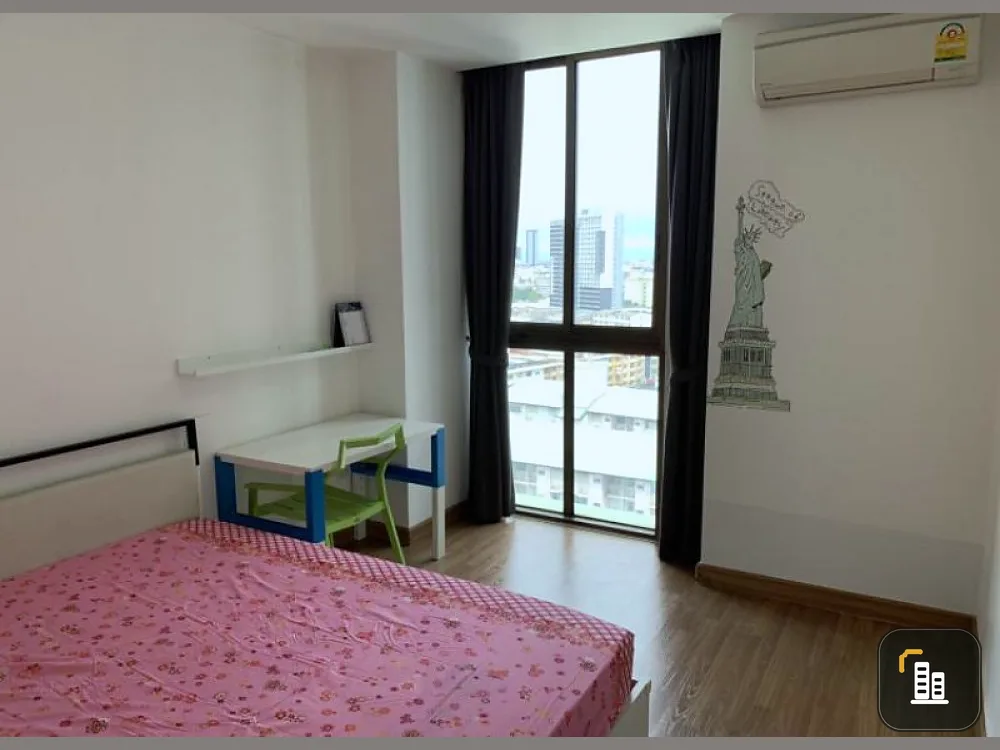 Condo for rent, Ideo Mix Sukhumvit 103, clean room, fully furnished, beautiful view, pleasant location, near BTS, book now
