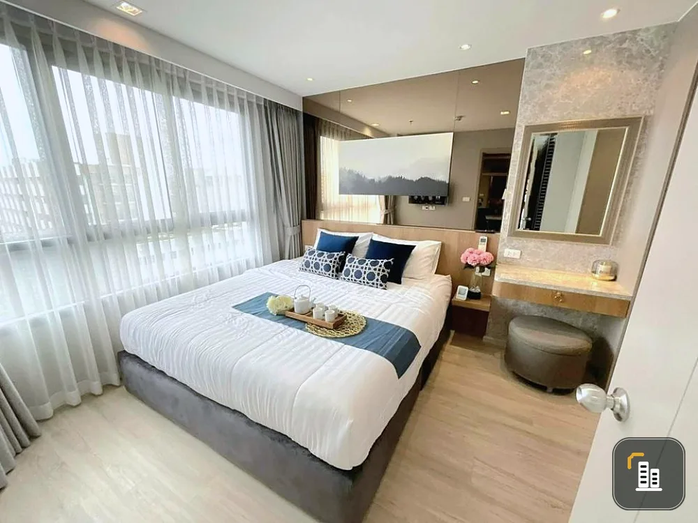 Condo for rent, Ideo Sukhumvit 93, beautiful room, 1 bedroom, 1 bathroom, complete electrical appliances, near BTS, convenient transportation