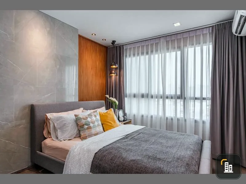 Condo for rent, Ideo Sukhumvit 93, pool + city view, north room, cool all day