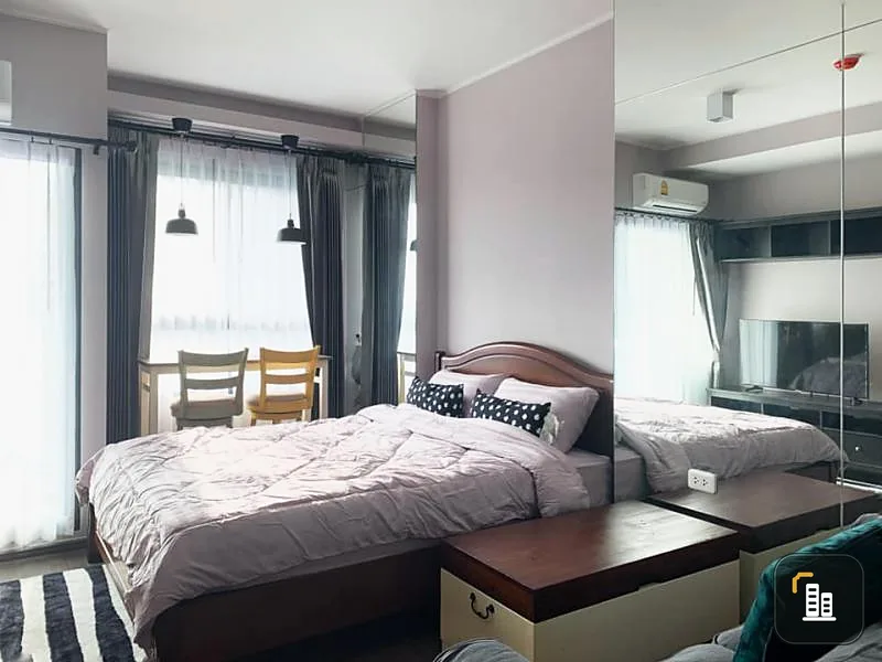 Urgent for rent !! Ideo Condo Sukhumvit 93, swimming pool view, gold location, well built-in furniture, book now !!