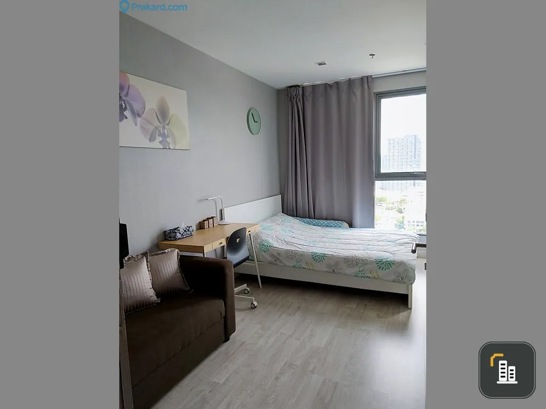 For rent !! Ideo Mobi Sukhumvit Condo, newly renovated room, fully furnished, city view, convenient transportation, don't wait, hurry !!