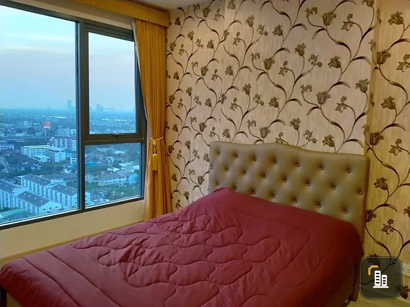 Condo for rent / sale: Ideo Mobi Sukhumvit 66, beautiful room, lots of furniture There is a washing machine, very beautiful view, good location, next to BTS, don't miss it.