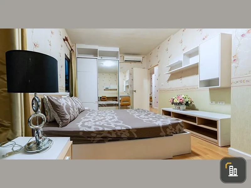 Quick rent !!! My Condo Sukhumvit 103, fully furnished, corner room, beautiful room, don't miss it !!!