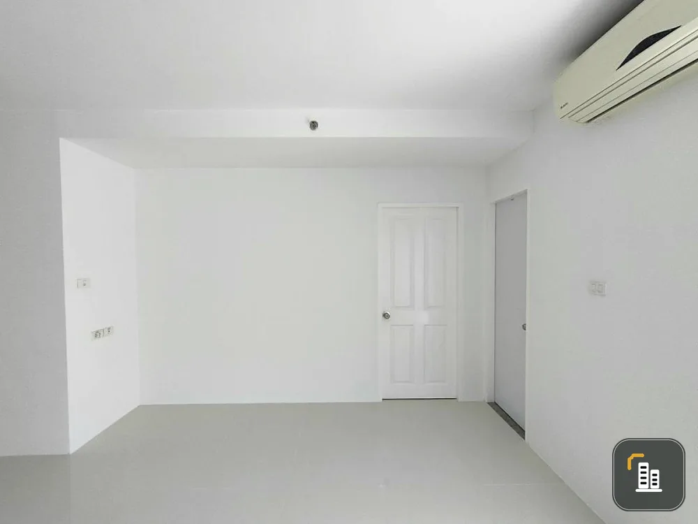 Quick sale, Supalai Park Kaset Condo, wide room, high floor, see the surrounding view, juicy air conditioner, ready to move in immediately!!