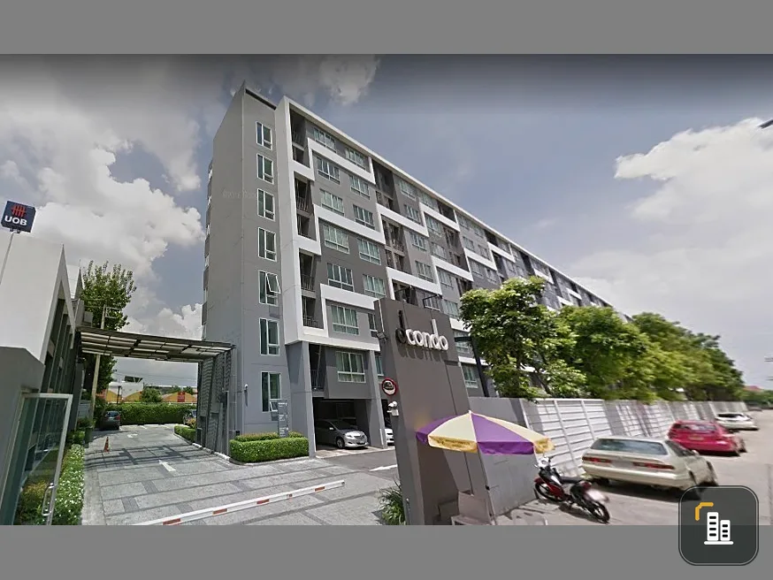 Condo for sale, D Condo Ramkhamhaeng 64, clean room, fully furnished, shock price, can not be found again with this project.