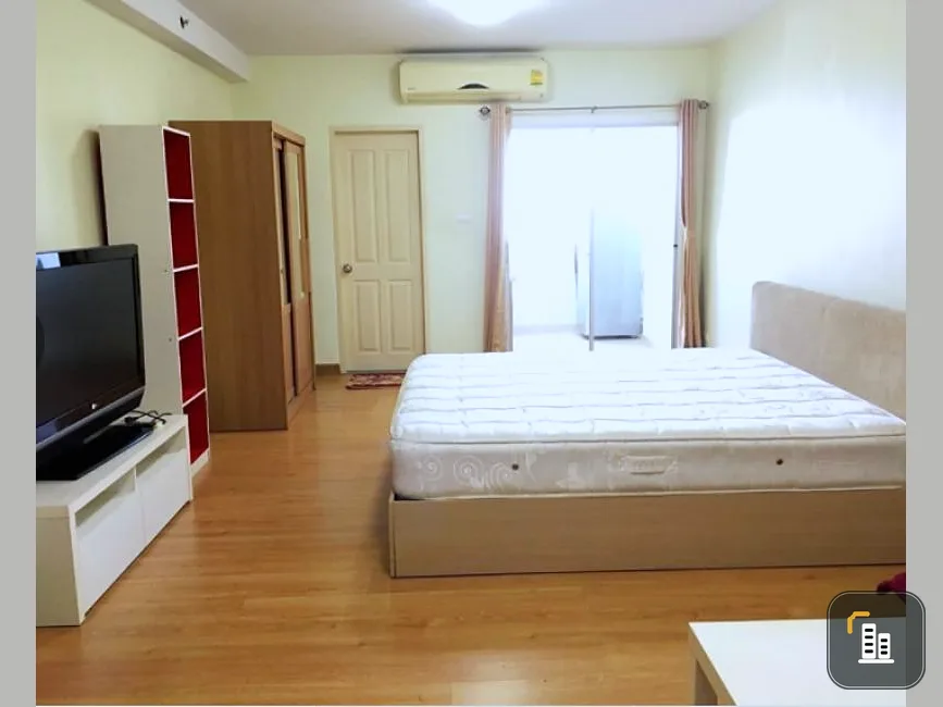 For sale, for rent!! Condo Supalai Park Kaset, 9th floor, Building 2, fully furnished. Full set like this. If interested, buy now. Urgent!!