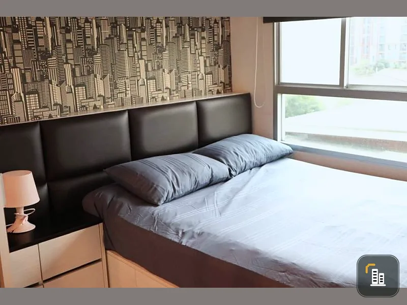 Condo for rent, Lumpini Ville Ramkhamhaeng 60/2, Building C, 4th floor, new room, ready to move in, do not miss !!