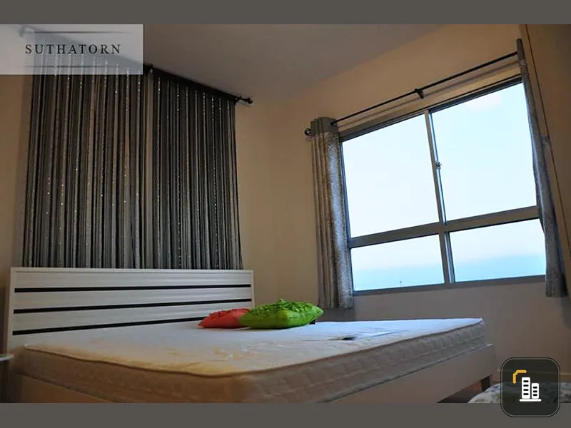 Condo for rent, Condolette 624, Ladprao, high floor, fully furnished, electrical appliances, open view, comfortable, book now