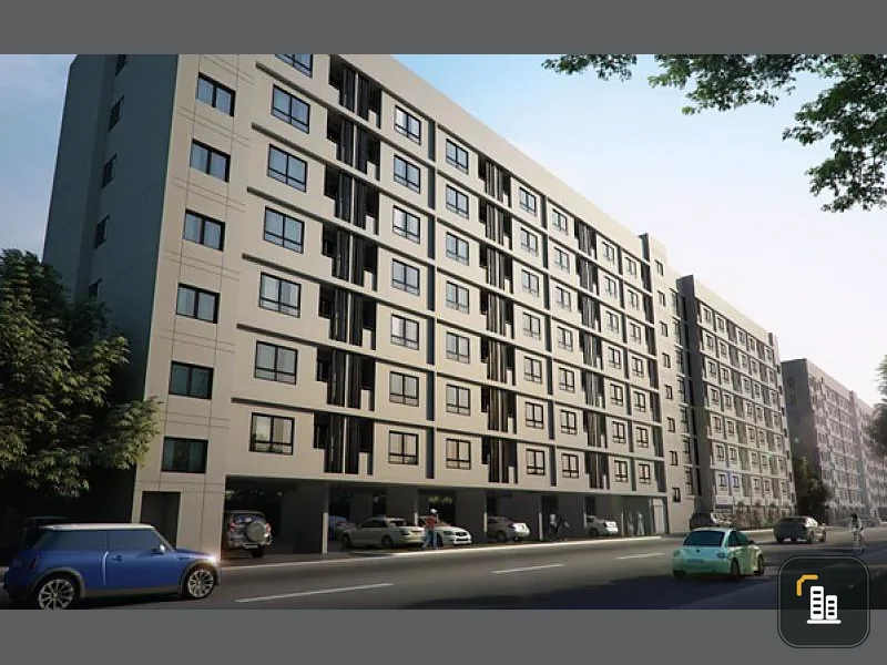 Condolette 624 for sale, Ladprao, high floor, city view, investment or stay by yourself, very good.