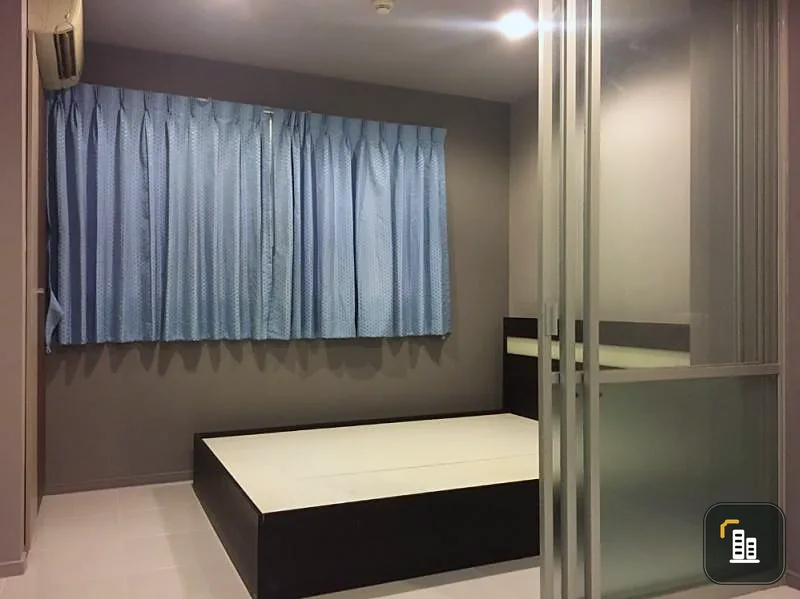 Urgent sale !! Lumpini Condo Town Nida - Serithai, garden view room, full furniture, convenient transportation, book now !!