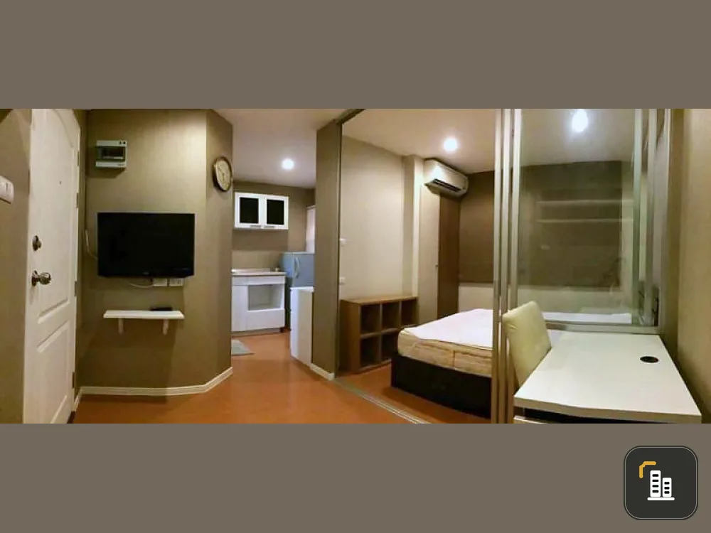 Rent / sell Lumpini Condo Town Nida - Serithai 2 high floor, friendship price, own or worth investing, you have to arrange it.