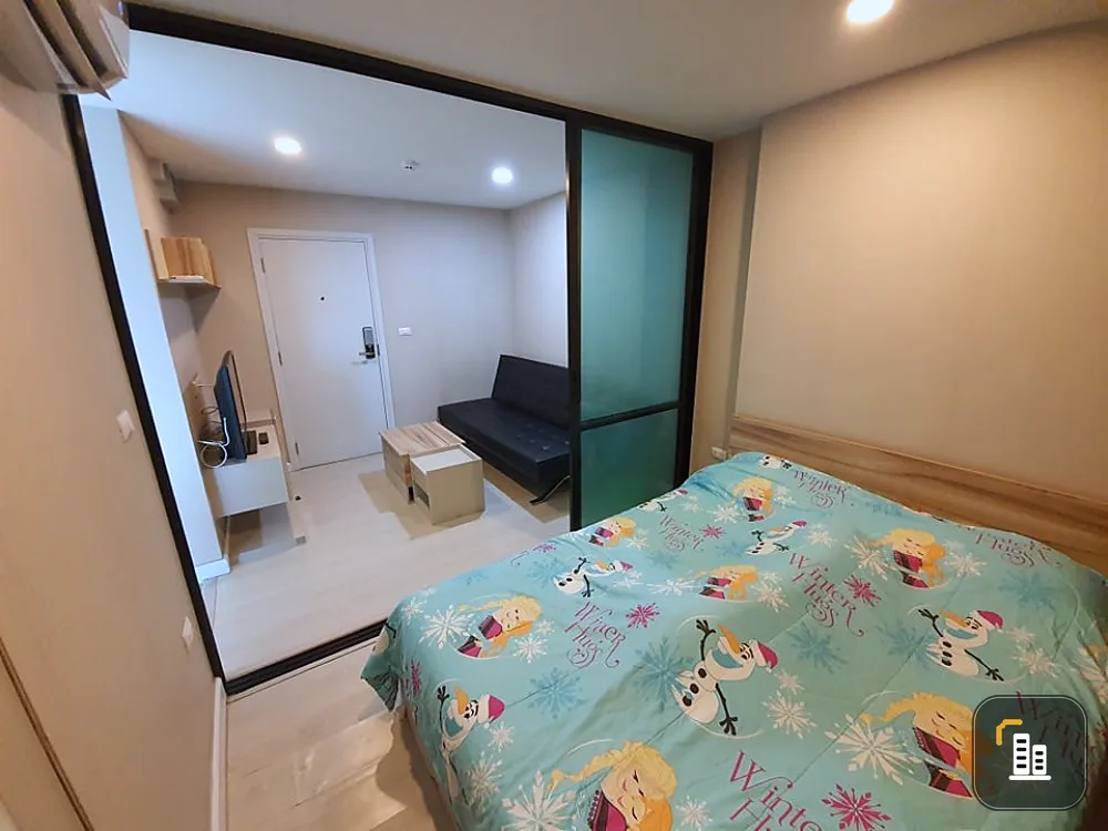 Sale/rent!! Condo The Cube Plus Minburi, high floor, clear view, fully furnished, ready to move in, don't miss it!!