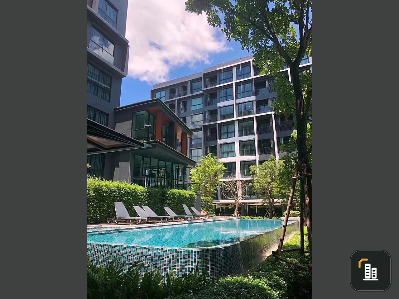 sell!! Condo The Excel Groove Lasalle 52, good location, beautiful room, fully furnished, ready to move in !!