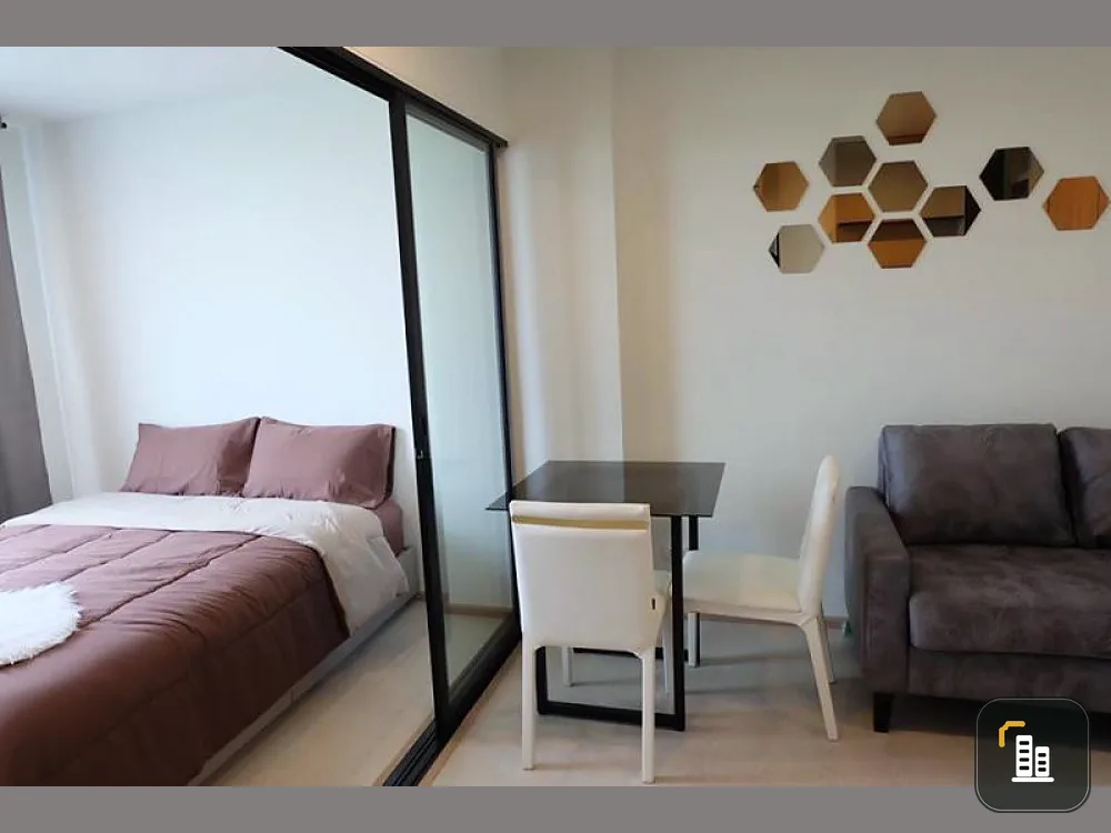 Sell / rent urgently !! Condo The Excel Groove Lasalle 52, beautiful room, fully furnished, good view, convenient transportation, hurry !!