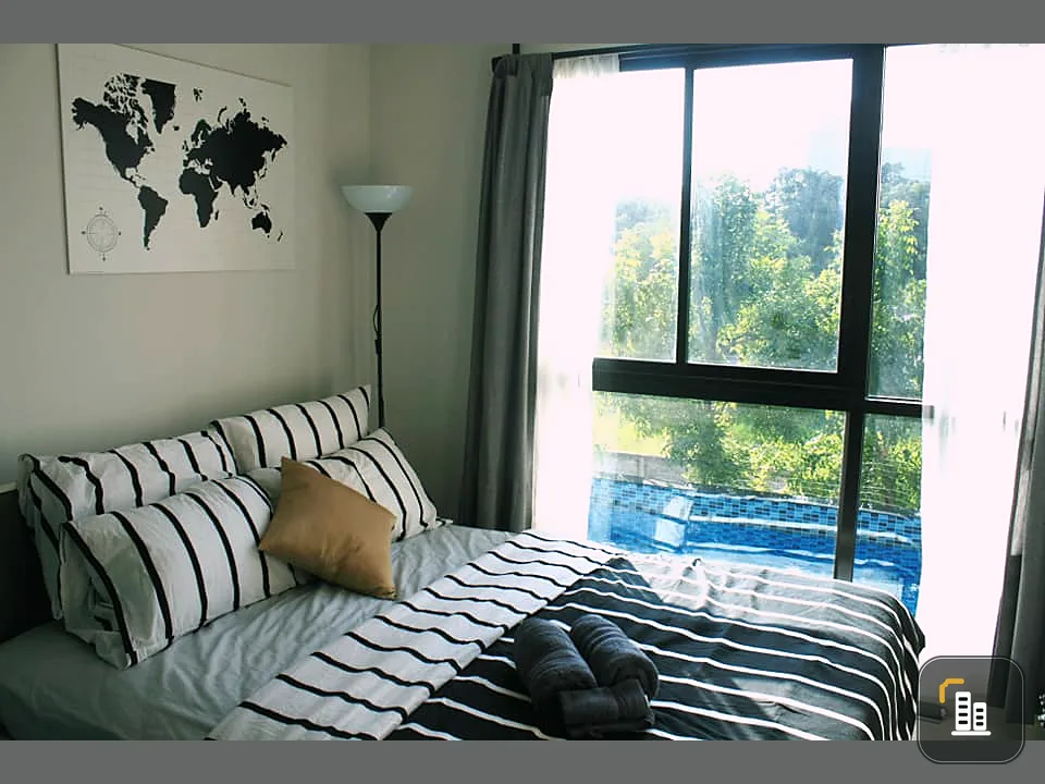 Urgent sale !! Condo The Excel Lasalle 17, convenient transportation, near BTS, beautiful room, fully furnished, pool view, book now !!
