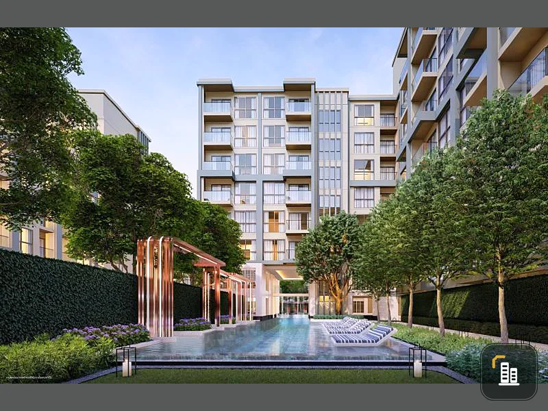 Sell down quick !! Condo The Excel Lasalle 17, good location, convenient transportation, view of the Royal Navy golf course, do not miss !!