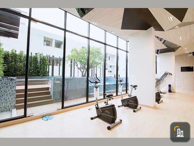 Urgent sale !! The Excel Hybrid Lasalle Condo, 8 rooms, spacious, fully furnished, ready to move in, close to BTS, can't miss it !!
