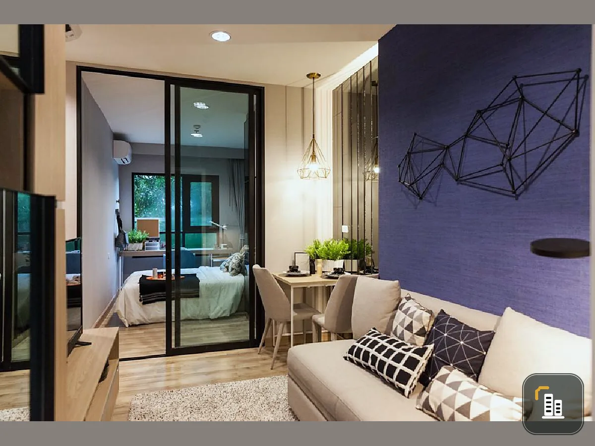 Urgent sale !! Condo Niche Mono Sukhumvit-Bearing Fully furnished, ready to move in, don't miss it !!