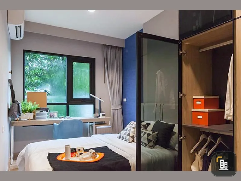 Condo for sale, Niche Mono Sukhumvit - Bearing Furniture, beautiful room, slow.