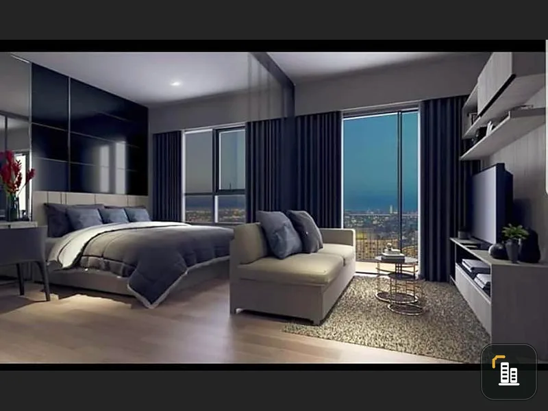 Sell down payment niche mono sukhumvit-bearing beautiful room, rare, good direction, the price is resonant.