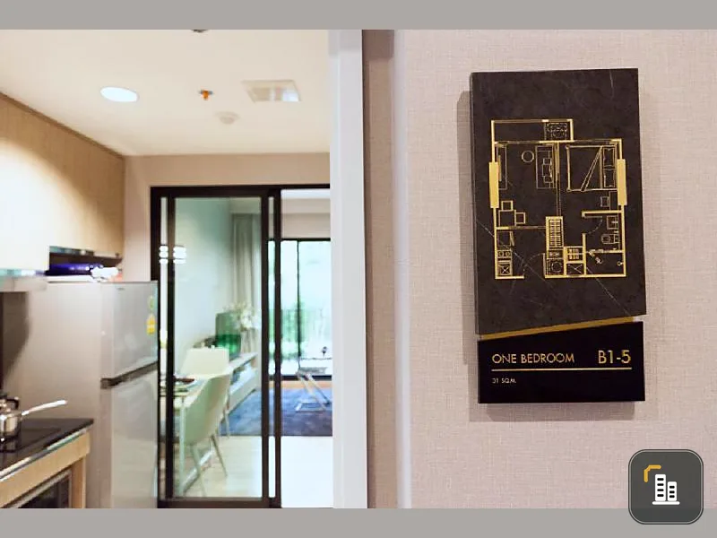 Urgent sale, Niche Mono Condo, Sukhumvit-Bearing, beautiful room, good view, good direction, abundant discount, do not miss
