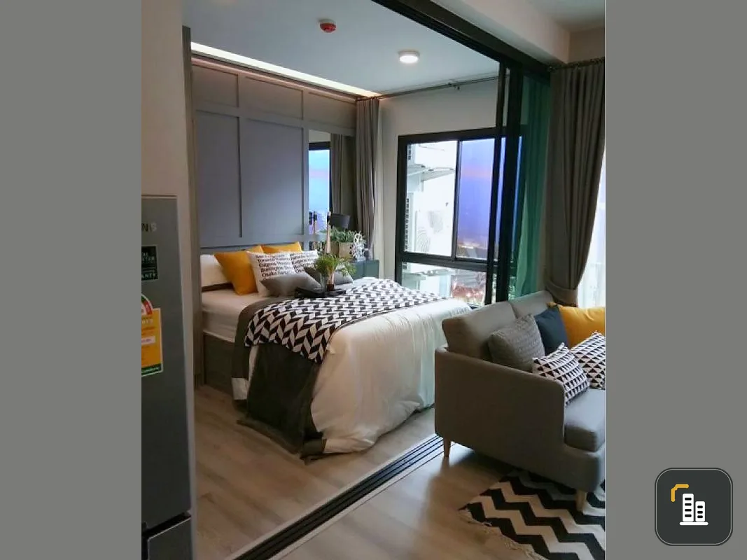 Condo sales down, Notting Hill, Sukhumvit 105, corner room, good location, convenient transportation, don't miss !!