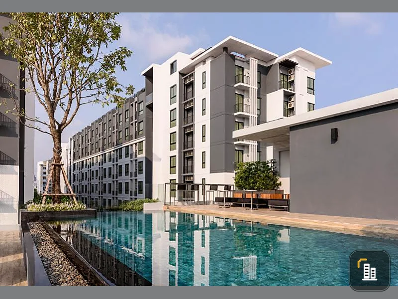 Quick sale !!! Notting Hill Condo, Sukhumvit 105, beautiful room, garden view, built-in furniture, book now !!!