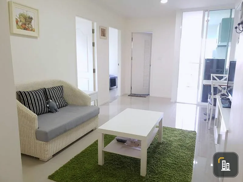 Condo for rent / sale, corner room, private 2 bedrooms, 1 bathroom, clear view, unblocked view Come first come first served