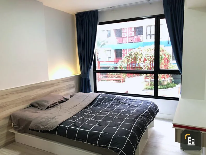 For rent, Mestyle Condo at Sukhumvit-Bangna, size 32 sq.m., beautiful room, good location, convenient transportation, book now !!