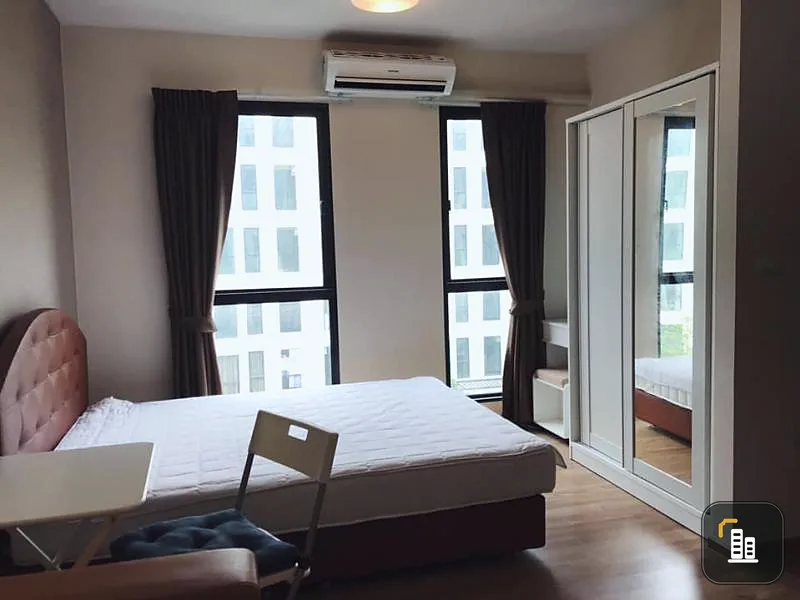 Urgent sale, Unio Condo Sukhumvit 72, beautiful room, lots of furniture, very good location, close to BTS, sui for investment Hurry and grab it