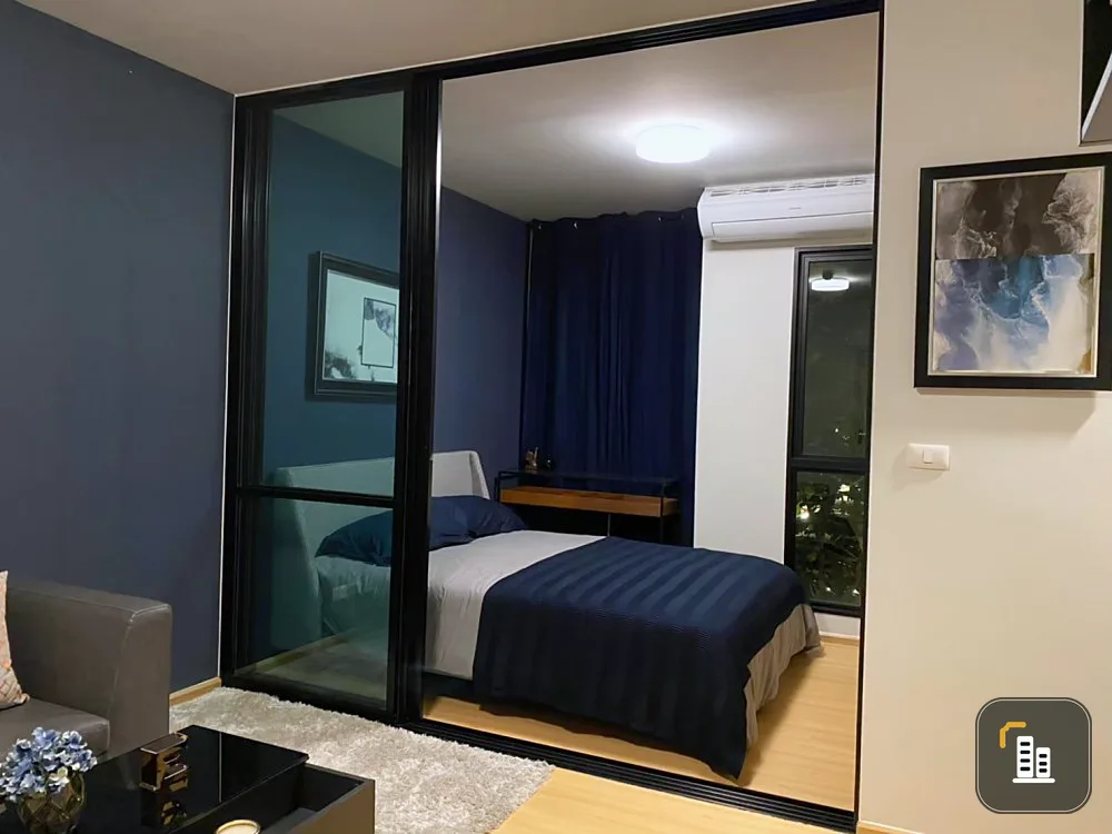 Condo for rent, Unio Sukhumvit 72, beautiful room, ready to move in, close to BTS,