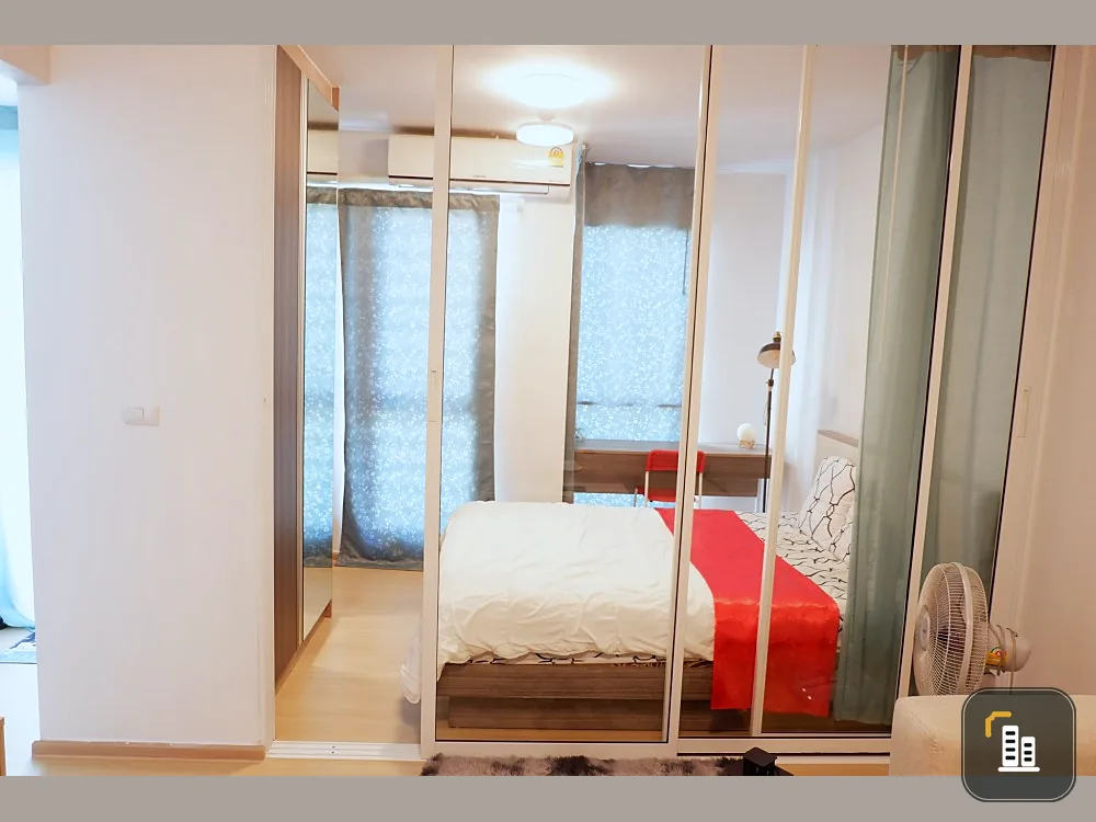 Condo for sale/rent Unio Sukhumvit 72 Phase 2 full facilities Near the Bearing BTS station, can't miss it.