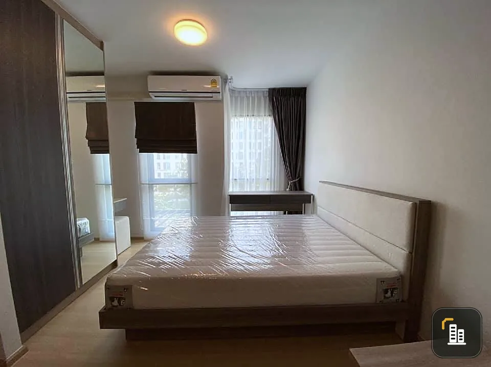 Sell for rent!! Condo Unio Sukhumvit 72, 3rd floor, phase 2, newly decorated room Ready to move in. Hurry up to reserve now!!