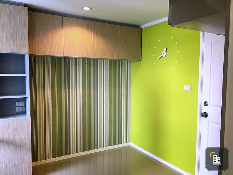 Urgent sale, Lumpini Ville Condo Lasalle-Bearing, 1 bedroom, 1 bath, new built-in room, beautiful view, cheap price, book now