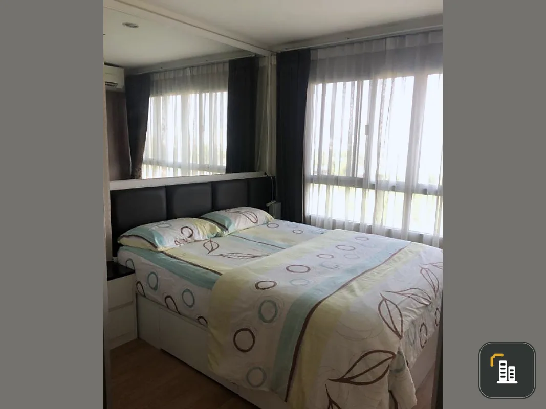 Condo for sale Lumpini Ville Lasalle - Bearing, 1 bedroom, 1 bath, beautiful room, fully furnished, ready to move in.