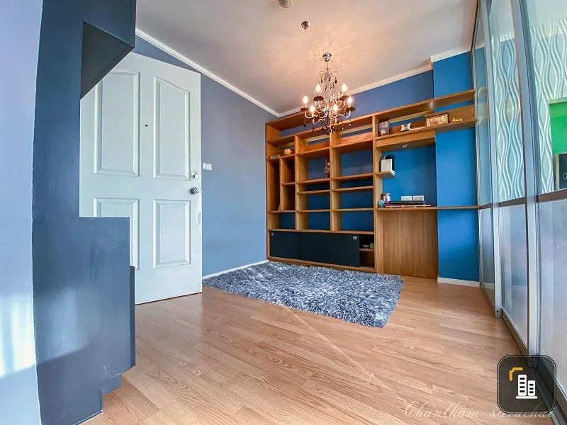 Urgent sale, Condo Lumpini Ville Lasalle-Bearing, very beautiful room, full furniture, city view, close to BTS, hurry, slow