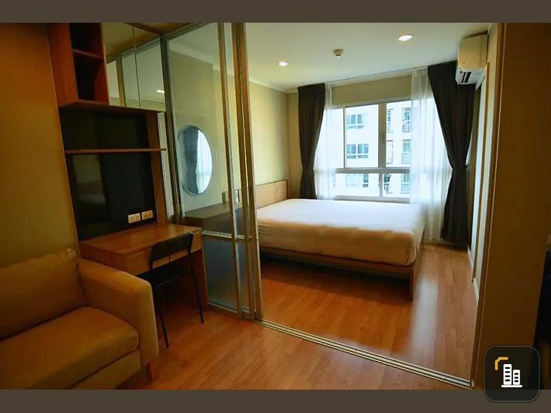 Urgent sale, Condo Lumpini Ville Sukhumvit 109, beautiful room, swimming pool, fully furnished, hurry to own it.