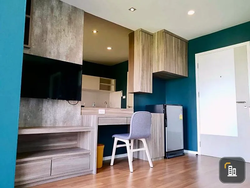 - Rent lumpini place bangna km.3, 6th floor, building C, beautiful room Built in, fully furnished, comfortable, don't miss