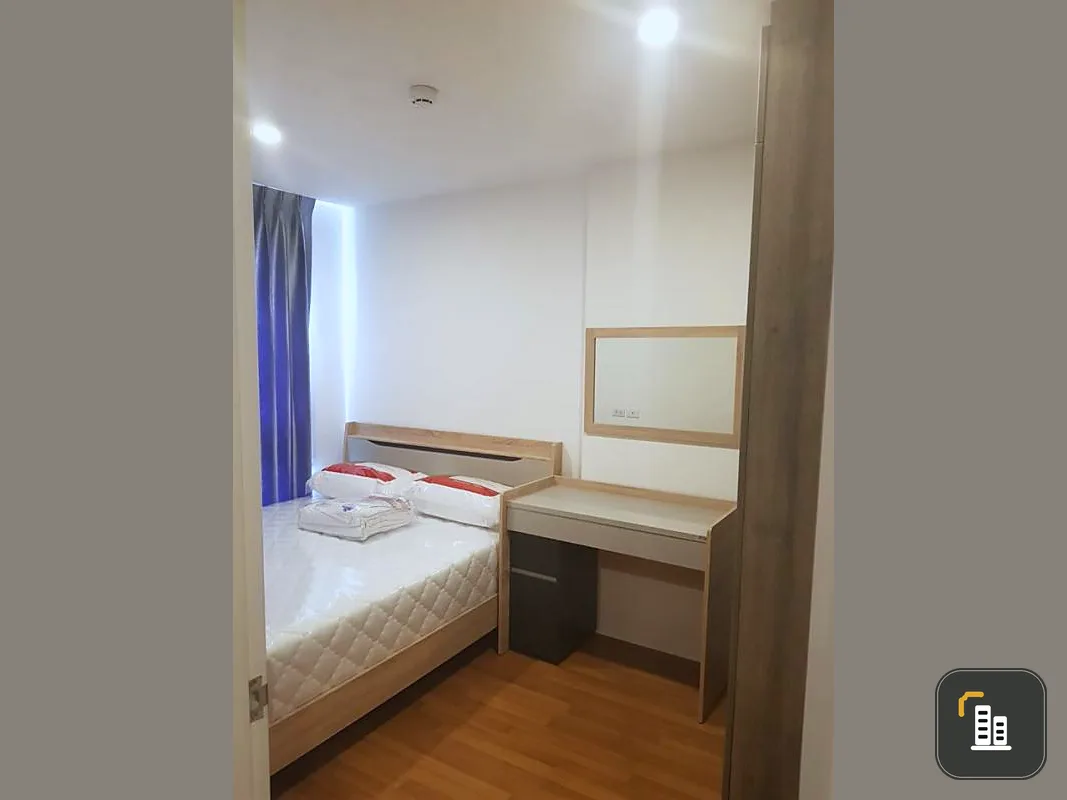 - Rent lumpini place bangna km.3, 3rd floor, 2 bedrooms, clean room, fully furnished, with a lot of common areas Ready to move in immediately