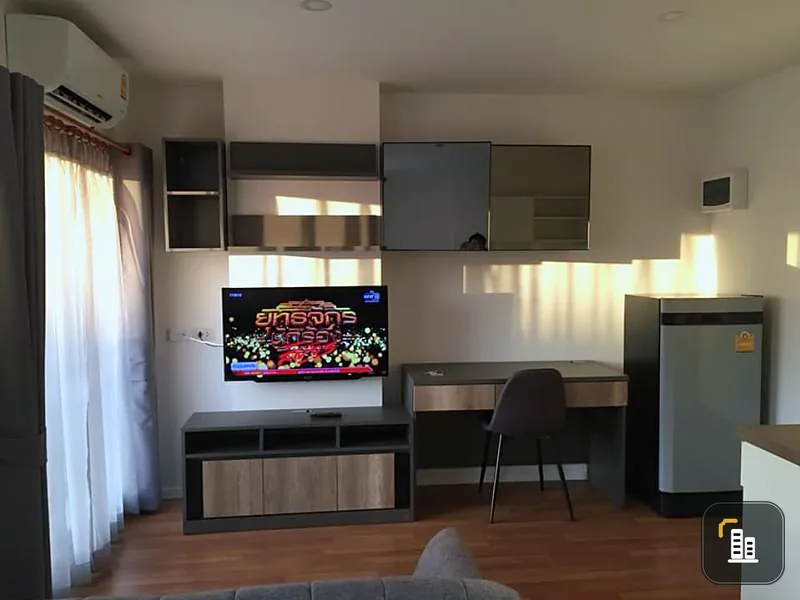 - Rent lumpini place bangna km.3, 7th floor, building C, beautiful room, clean, fully furnished, built in tight Ready to move in