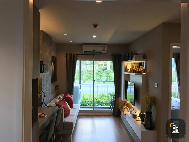 - Rent lumpini place bangna km.3, 4th floor, building A, completely renovated room, comfortable and chic, don't miss it
