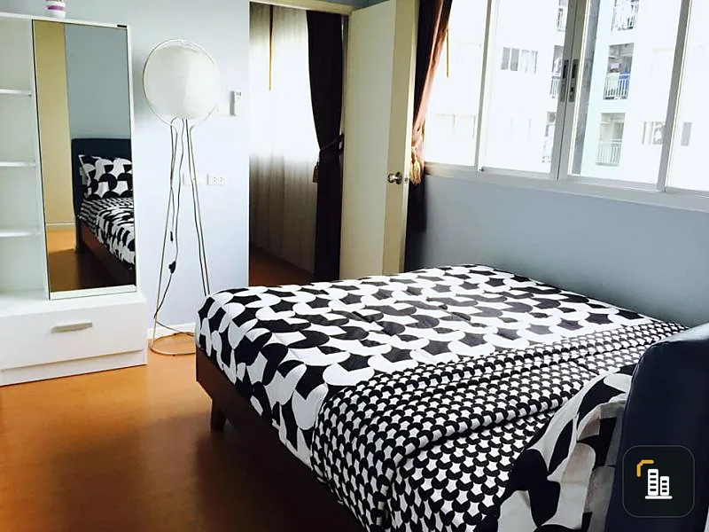 For rent, Lumpini Mega Bangna, furniture, bedding and electrical appliances. Beautiful scenery