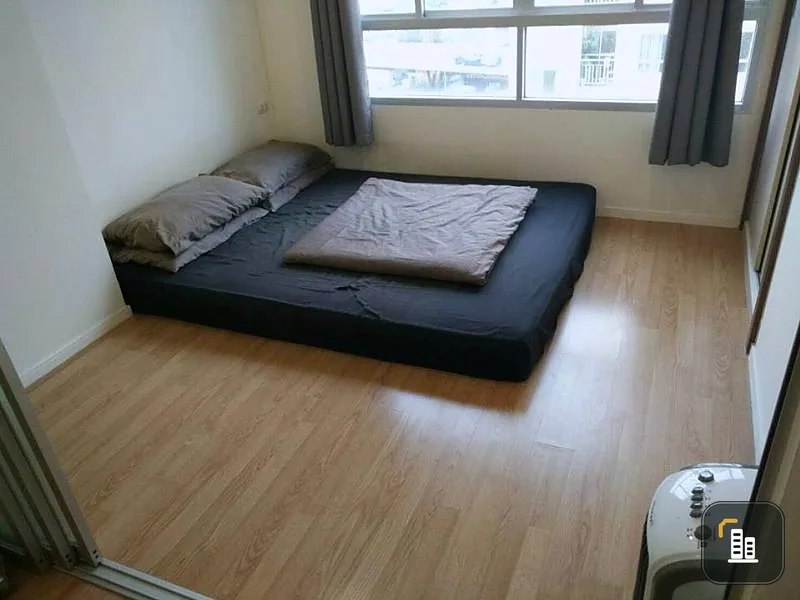 Condo for sale at Lumpini Mega Bangna, next to the corner room, city view, air-conditioned Not hot, in and out, comfortable, convenient to travel