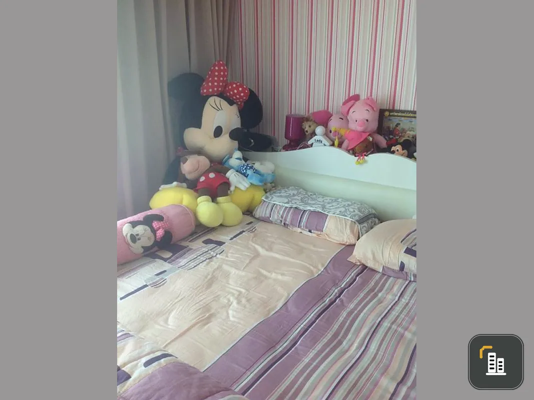 Urgent sale, Condo Lumpini Mega City Bangna, good location in the heart of Bangna, beautiful decorated room