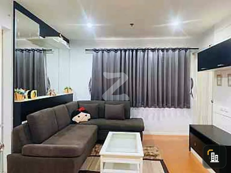 Rent-Sale Condo Lumpini Mega City Bangna Shady garden view, quiet, decorated room, ready to move in